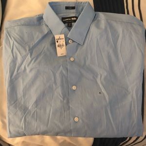 Express Men’s Dress Shirt- BLUE